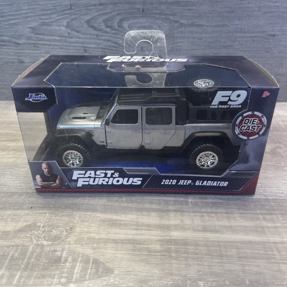 Fast and Furious Hobbs and Shaw 2020 Jeep Gladiator 1:32 Jada